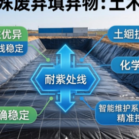 工业特殊废物填埋场土工膜该如何选择与维护？
