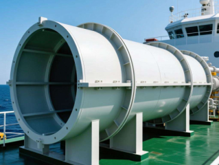 船舶行业海水淡化装置壳体CNC加工