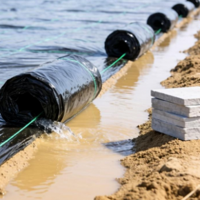 磷石膏装饰材料厂为何要铺设土工膜，作用有哪些？