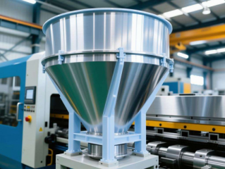 塑料机械辅机干燥料斗CNC加工