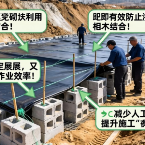 生活垃圾填埋场土工膜如何结合砌块利用技术提质增效？