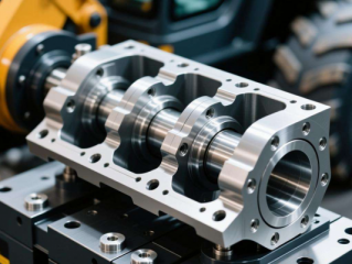 工程机械装载机液压阀块CNC加工