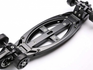 小批量CNC加工镁合金电动滑板底盘