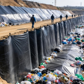 工业社会中，土工膜如何守护民众远离废物填埋场危害？