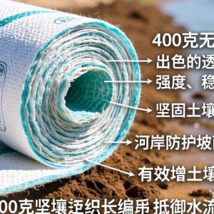 400g无纺土工布适用场景有哪些 性能优势如何