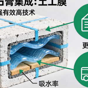 磷石膏砖如何结合土工膜提升利用技术