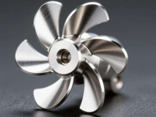 小批量CNC加工不锈钢微型叶轮