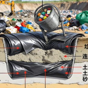 生活垃圾填埋场土工膜如何结合砂浆利用技术？