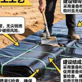 土工膜施工工艺有哪些要点？看完这篇全明白