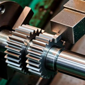 齿轮轴车床加工
