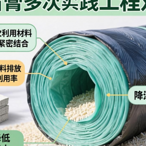 磷石膏多次利用材料土工膜如何实现环保与工程双赢