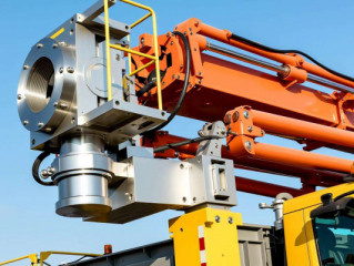 工程机械混凝土泵车臂架接头CNC加工