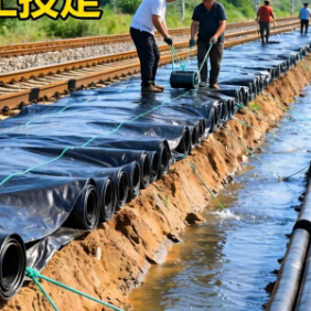 铁路路基防渗土工膜如何保障路基稳定与防渗效果？