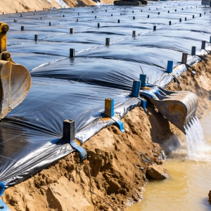 工业农药废物填埋场土工膜该如何选择与铺设？