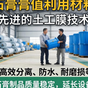 磷石膏高值利用材料厂土工膜有哪些核心优势？