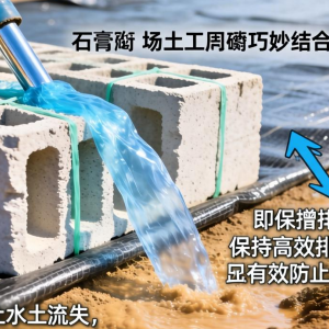 磷石膏砌块利用如何结合场土工膜实现环保增效？