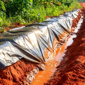 赤泥路基利用中土工膜如何发挥防渗防护作用？