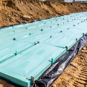 磷石膏板材厂原料场土工膜该如何选择与铺设？