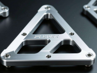 小批量CNC加工铝合金摩托车三角台