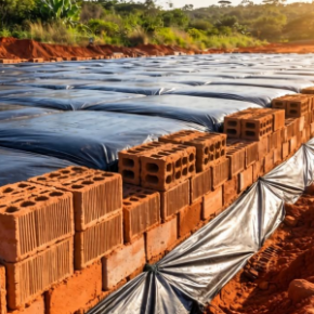 赤泥砌块如何结合土工膜应用于技术场防渗工程？