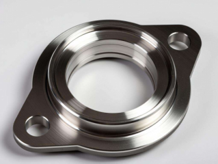 汽车三元催化器法兰CNC加工