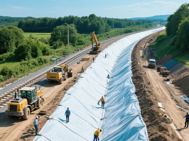 铁路路基加固土工布