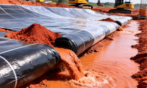 赤泥功能材料土工膜如何应用于环保工程