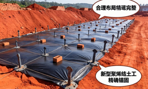 赤泥砖厂原料场土工膜该如何选型与铺设？