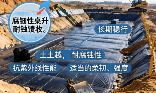 工业腐蚀性废物填埋场土工膜该如何选择与维护？