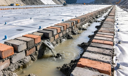 砖利用技术如何优化飞灰填埋场土工膜性能？