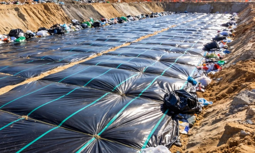垃圾填埋场防渗土工膜该如何挑选与维护？