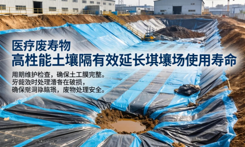 工业医疗废物填埋场土工膜该如何选型与维护？