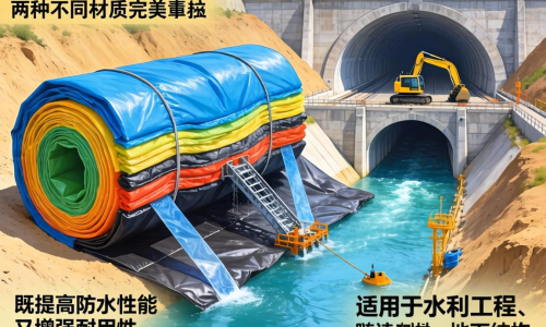 双色土工膜有哪些独特优势 适用哪些工程场景