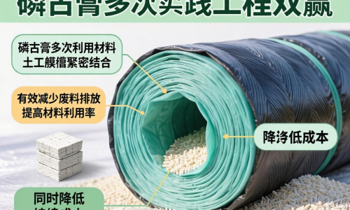 磷石膏多次利用材料土工膜如何实现环保与工程双赢