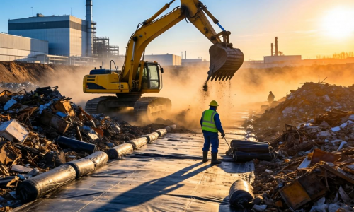 工业社会个体废物填埋场为何离不开土工膜？