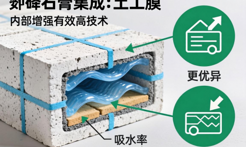 磷石膏砖如何结合土工膜提升利用技术