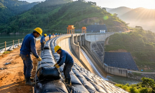 磷石膏坝土工膜如何确保安全与环保