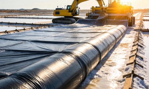 盐场防渗土工膜怎么选 哪款适配高盐碱环境需求