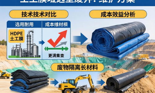 工业化工废物填埋场土工膜该如何选型与维护？
