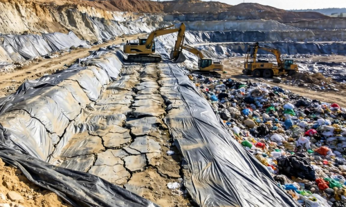 工业混合废物填埋场土工膜该如何选型与维护？