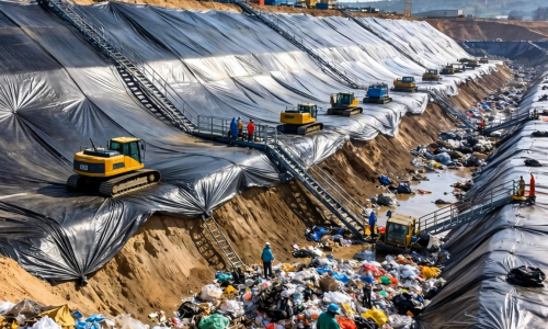 工业体系废物填埋场土工膜该如何选型与维护？