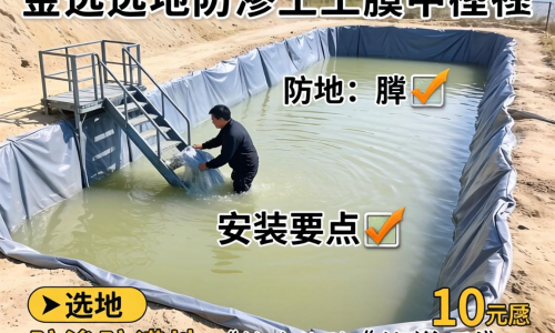 洗选池防渗土工膜如何选型?安装要点有哪些?