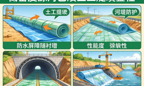 低密度聚乙烯土工膜性能如何 适用哪些工程场景