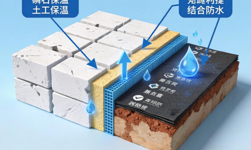 磷石膏保温材料如何与土工膜结合利用