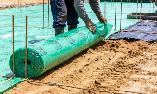 绿色朝上土工膜施工有哪些注意事项？