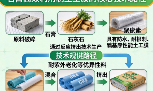 磷石膏高效利用制土工膜有哪些核心技术路径？