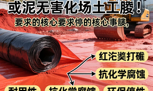 赤泥无害化场土工膜该怎么选 有哪些核心要求?