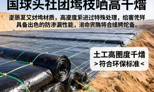 工业社团废物填埋场土工膜如何选能防渗漏保合规？