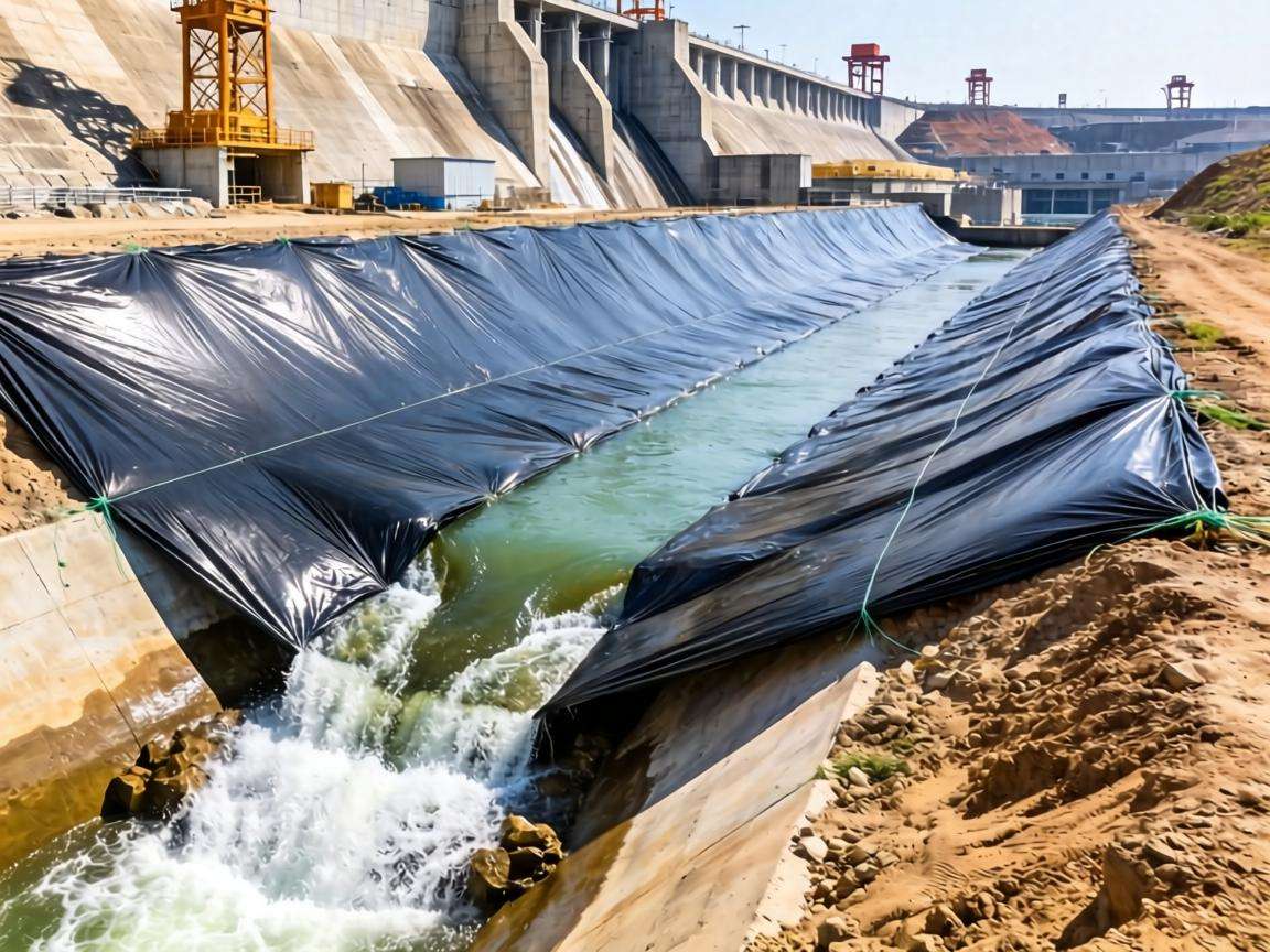 聚乙烯土工膜工程防渗应用优势及场景解析