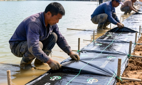 人工湖防渗土工膜该怎么选 施工要点有哪些